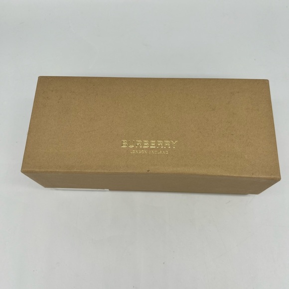 😎HP😎 Burberry BE 429 5013 Light Havana Square Sunglasses - Picture 11 of 12